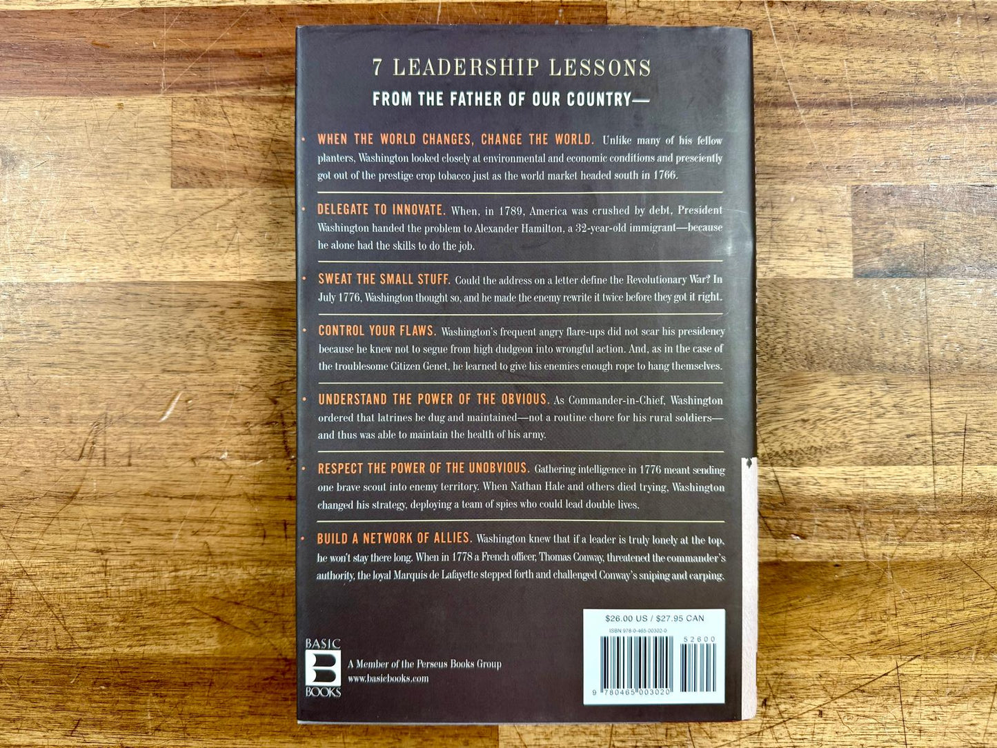 George Washington on Leadership - Richard Brookhiser