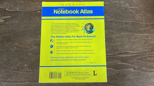 Hammond Students Notebook Atlas