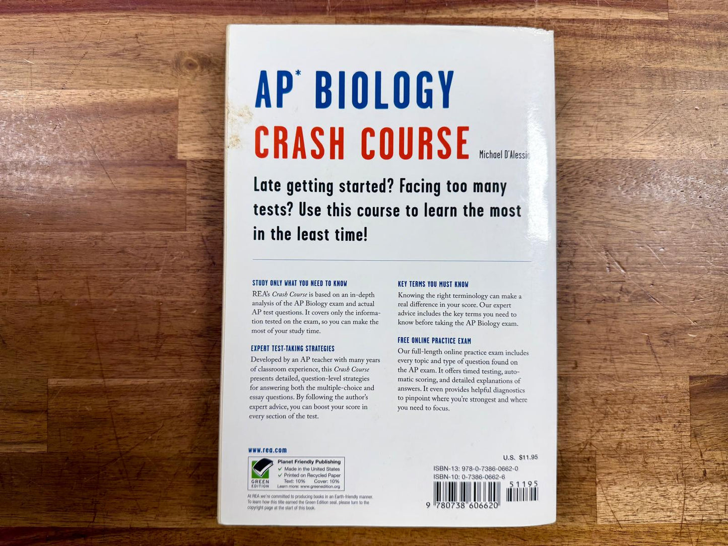 REA Crash Course - AP Biology