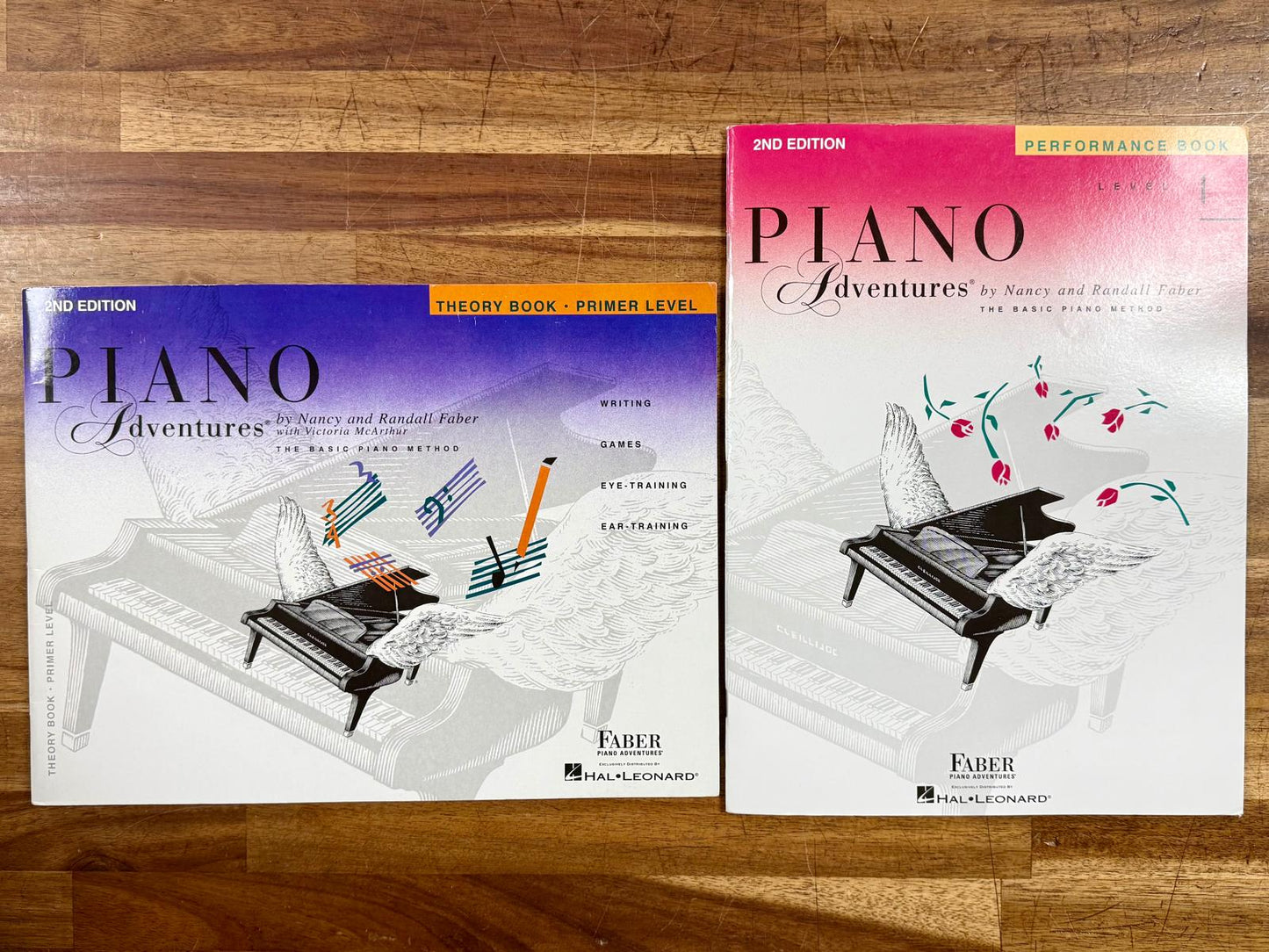 Faber Piano Adventures LOT of 4 Instruction & Notes