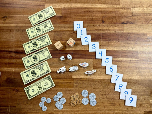 Simply Good & Beautiful Math 2 Box Manipulatives Missing Clock