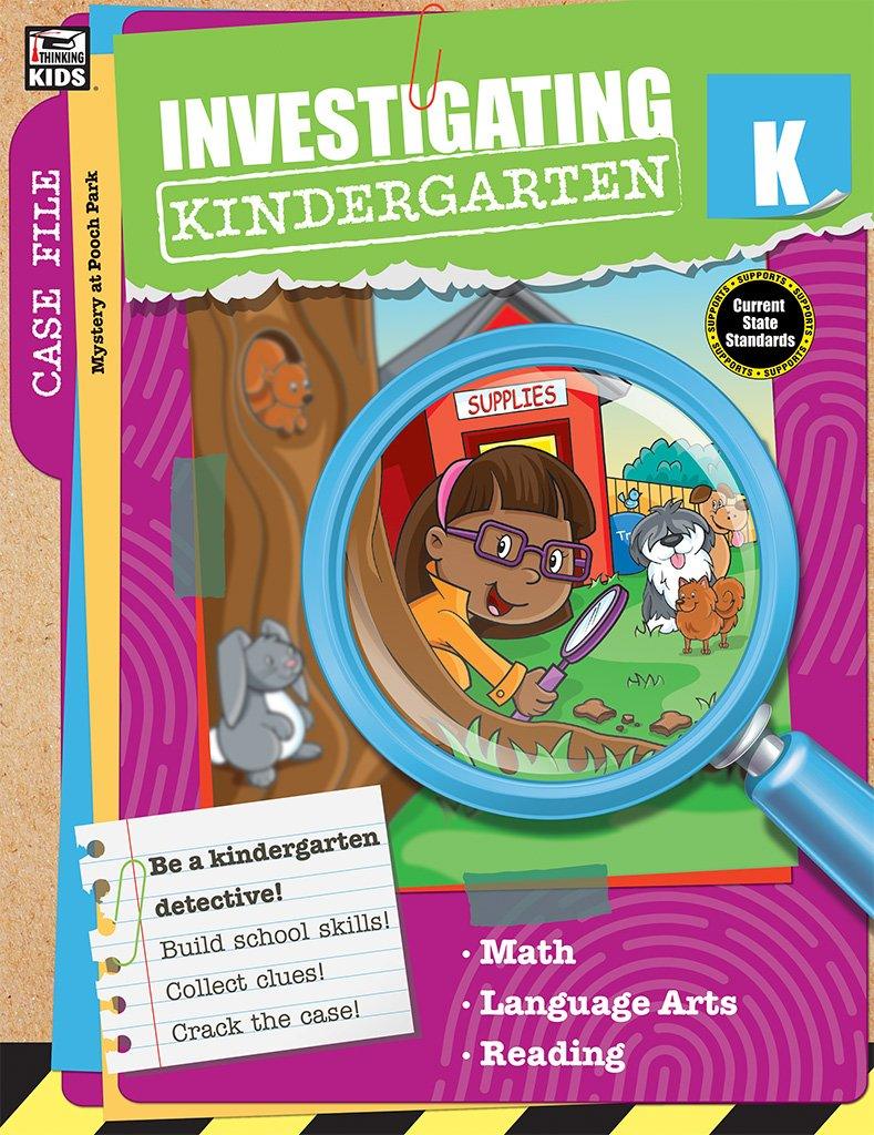 Carson-Dellosa: Investigating Kindergarten (Condition - GOOD & CLEAN)