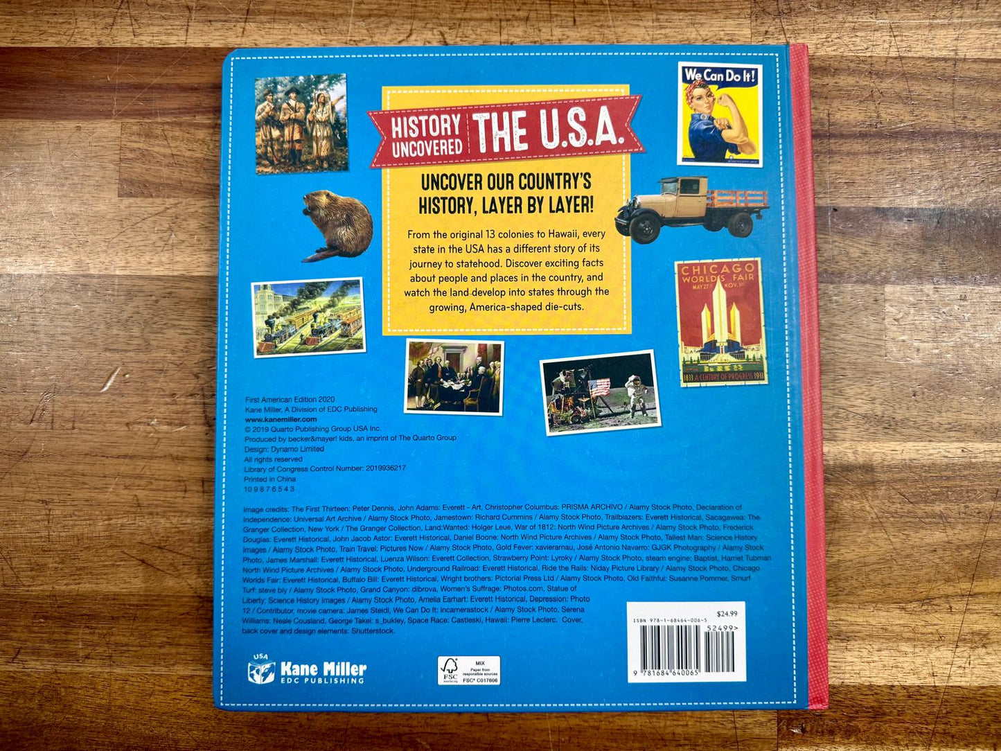 History Uncovered : The U.S.A. Board Books Kristine Asselin