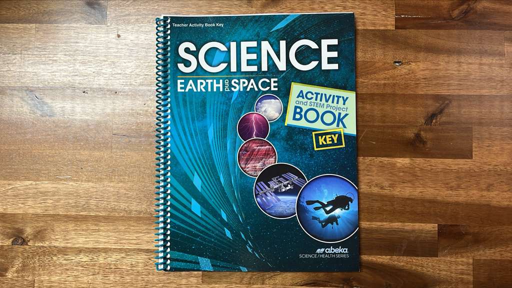 Abeka Science Earth & Space 2nd Ed Key Set of 2 - VG