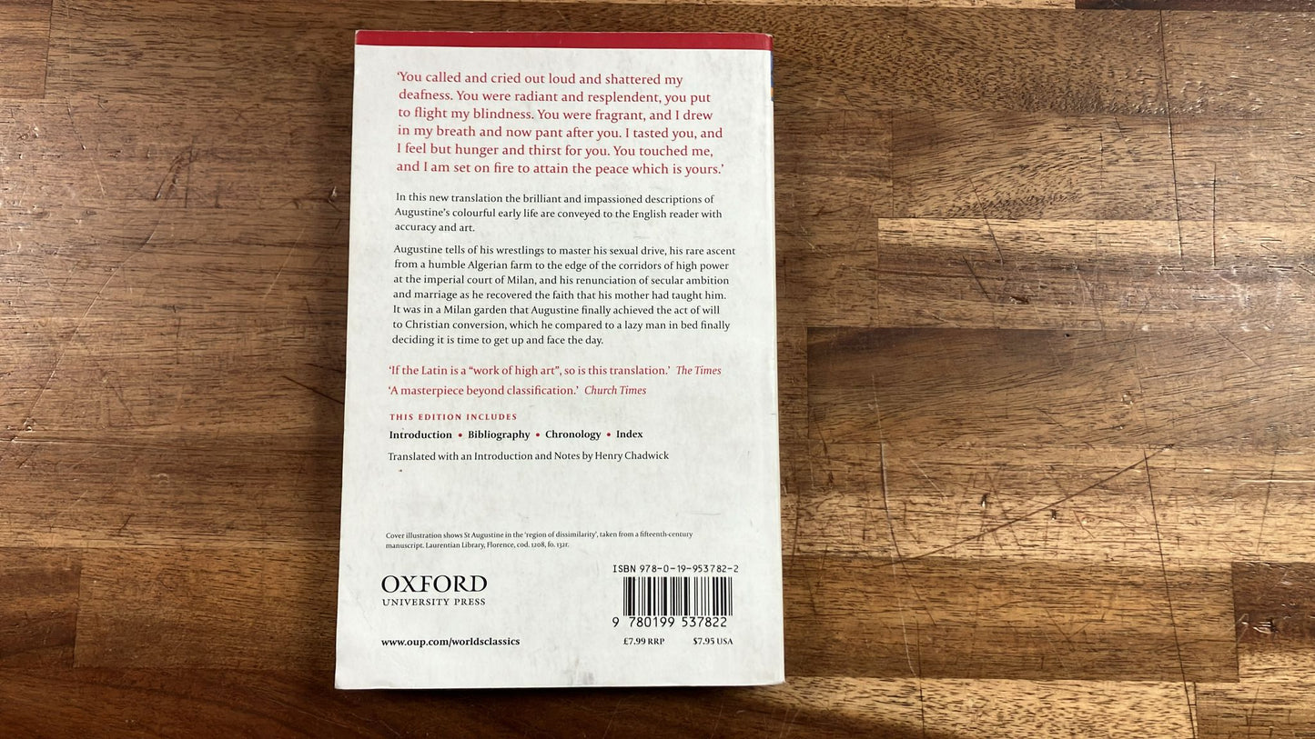 Confessions by Saint Augustine (Oxford World's Classics)
