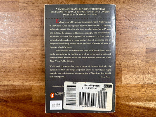 The Diary of a Napoleonic Foot Soldier - Acceptable