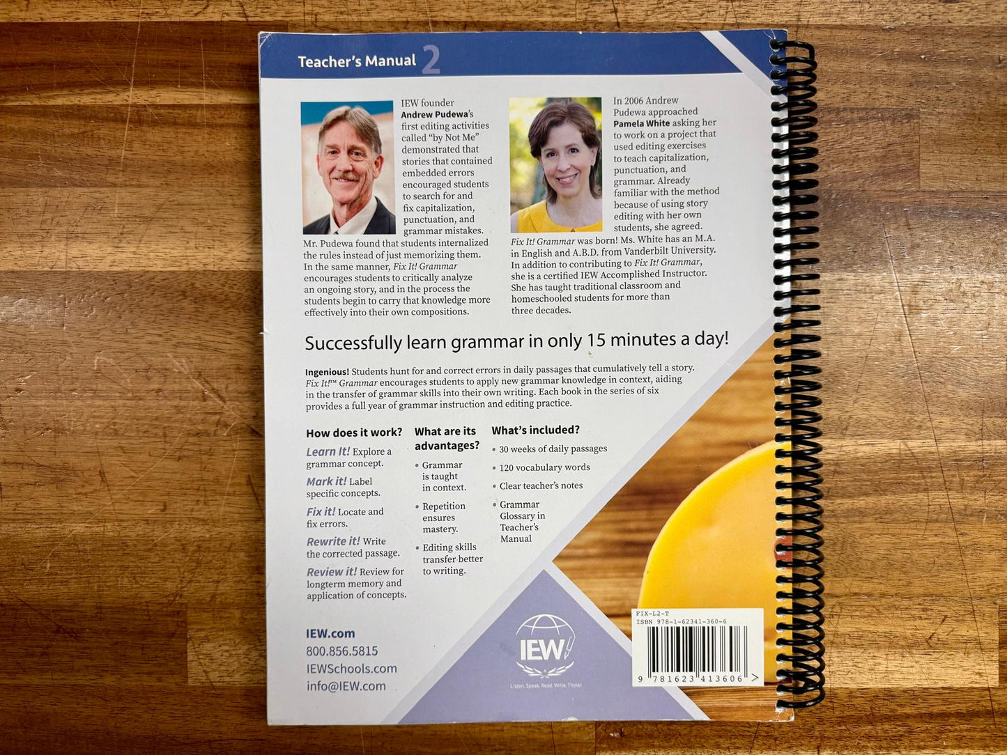 Fix It Grammar: Town Mouse & Country Mouse Teacher Manual Lvl 2
