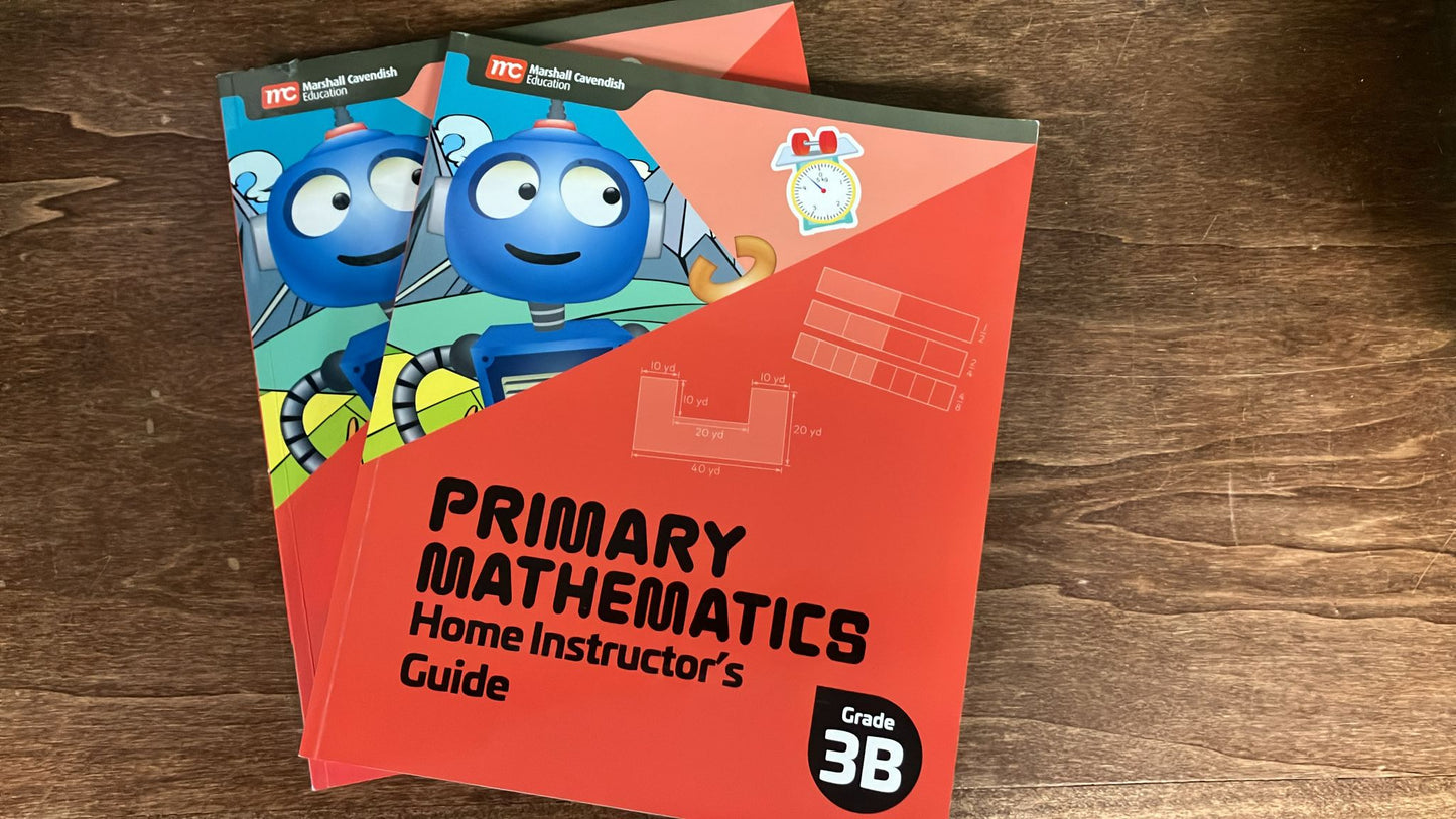 Primary Mathematics Home Instructor's Guide 3A/3B