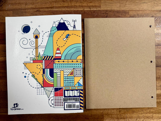 BJU Pre-Algabra 3rd Ed Student Textbook & Handouts - Clean