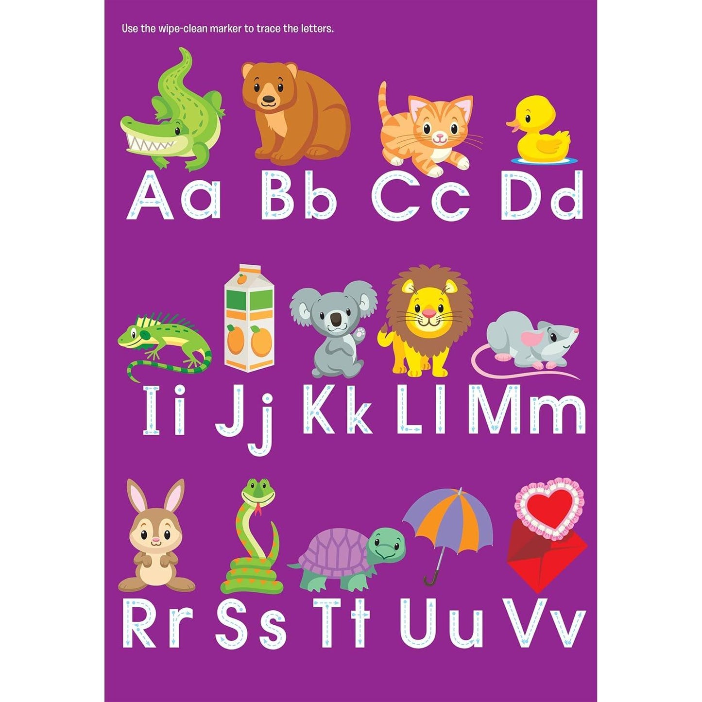 School Zone - Kindergarten Fold-Out Fun! Write & Reuse Workbook (Condition - GOOD)