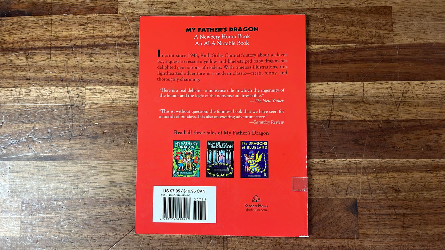 My Father's Dragon by Ruth Stiless Gannett