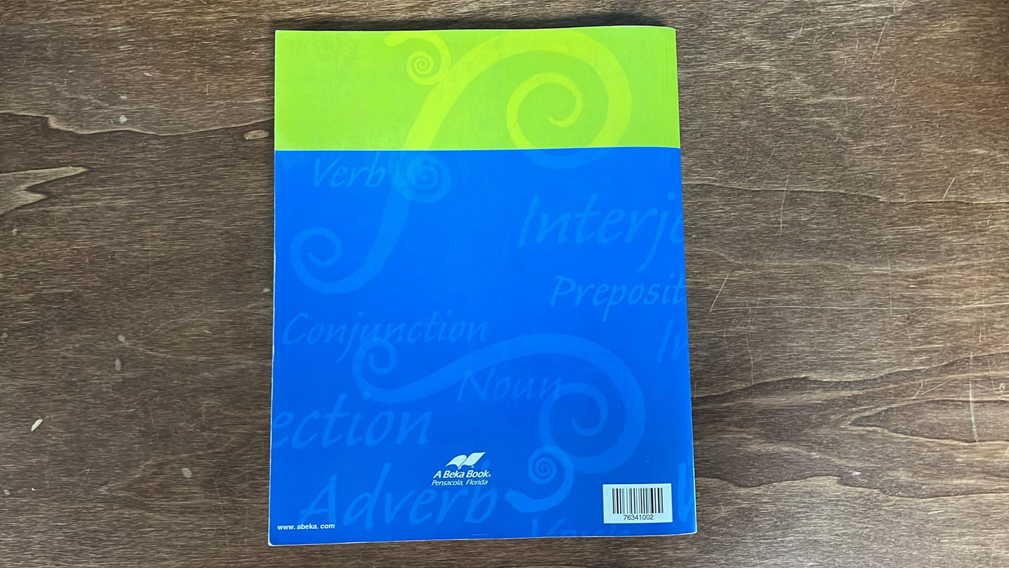 Abeka, English Curriculum 10