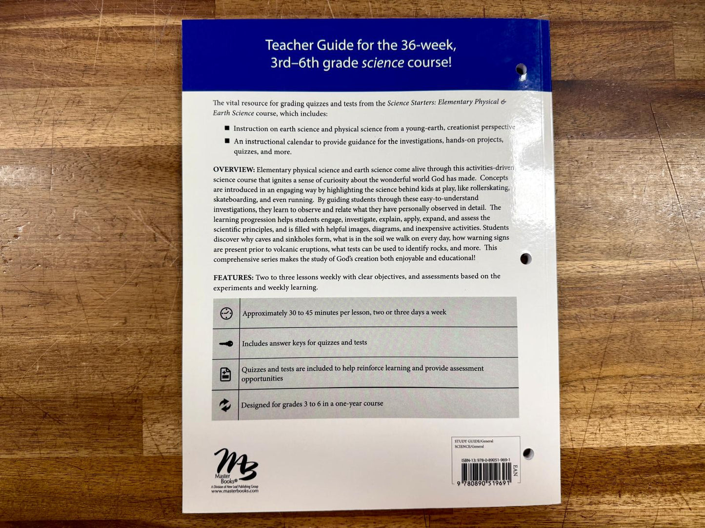 MB Science Starters: Elementary Physical Earth Science - VG