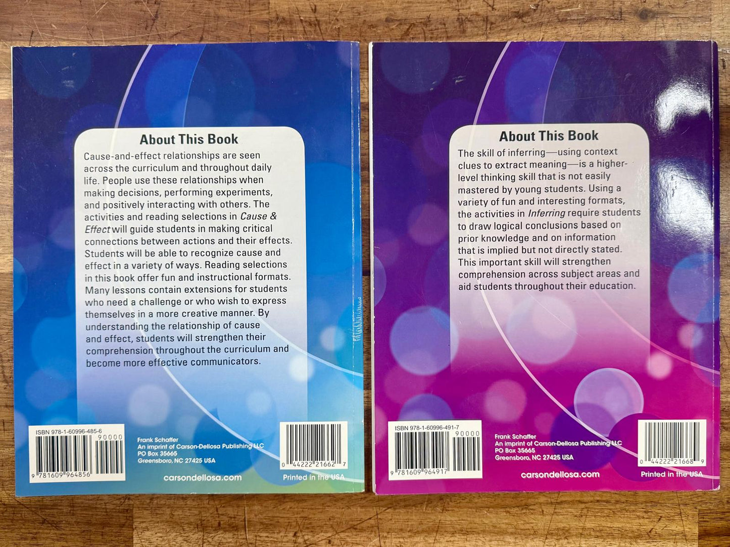 Spotlight on Reading SET of 2: Cause & Effect + Inferring