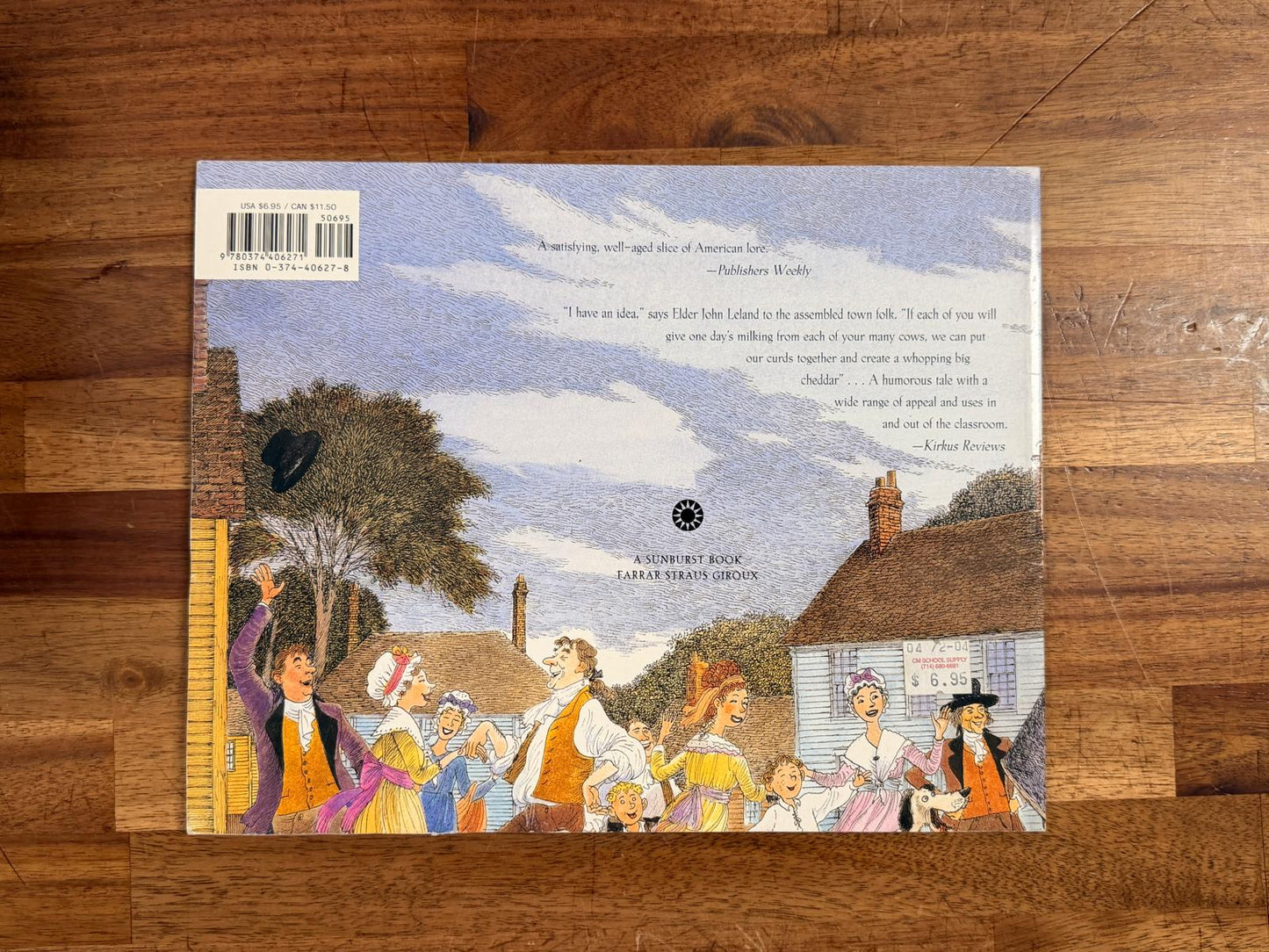 A Big Cheese for the White House: True Story of Cheddar