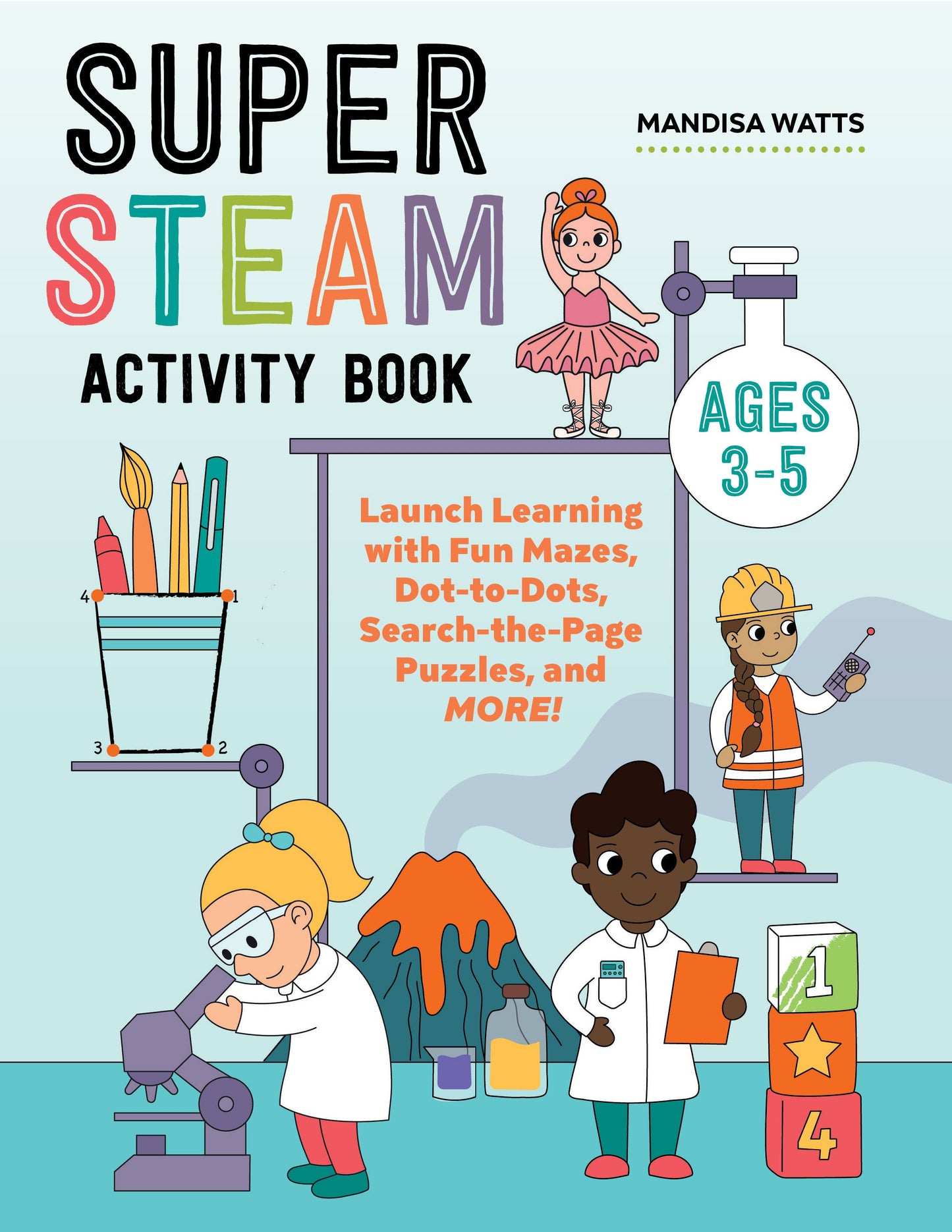Super STEAM Activity Book (NEW)
