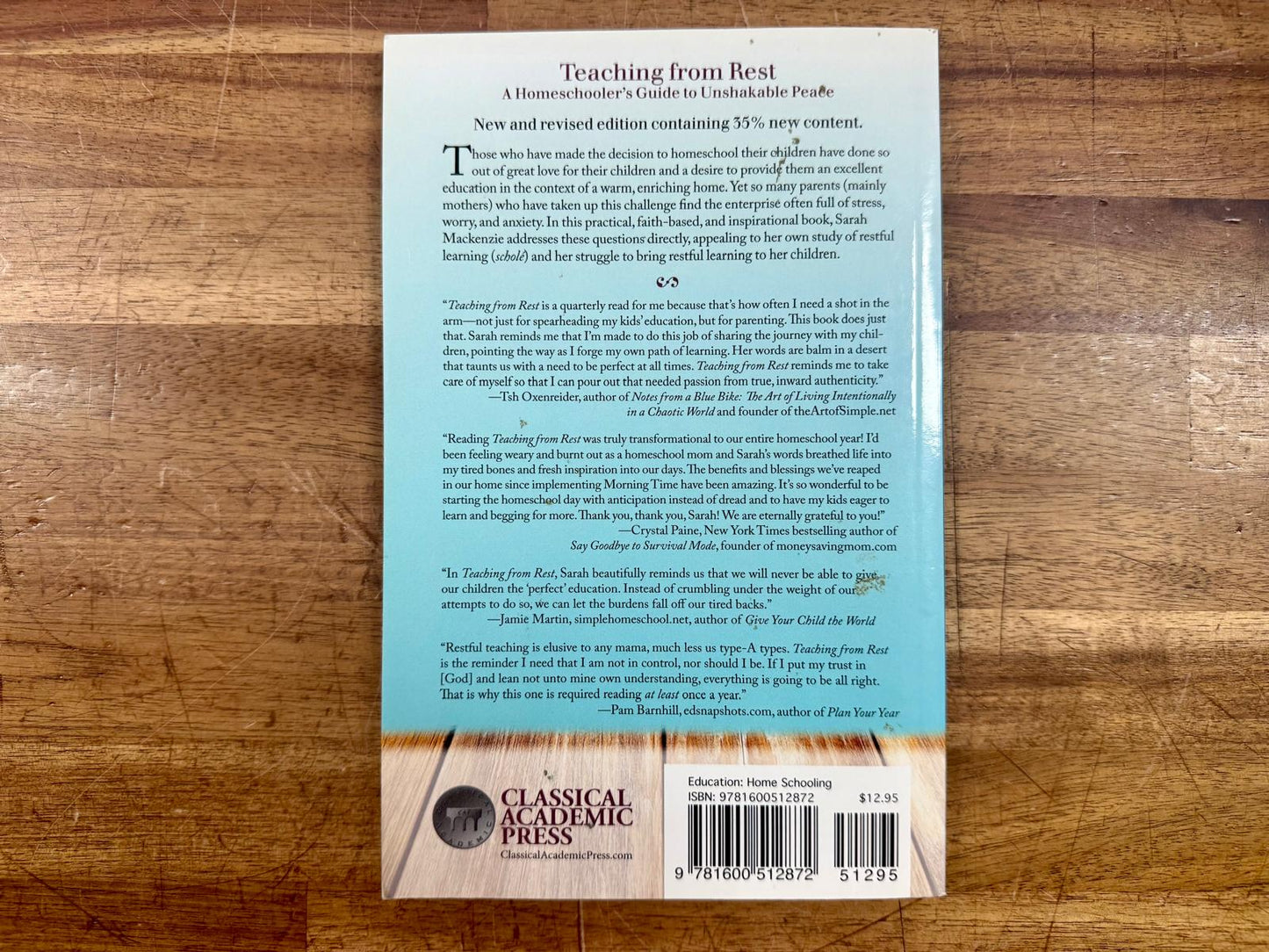 Teaching from Rest - Homeschooler's Guide to Unshakeable Peace