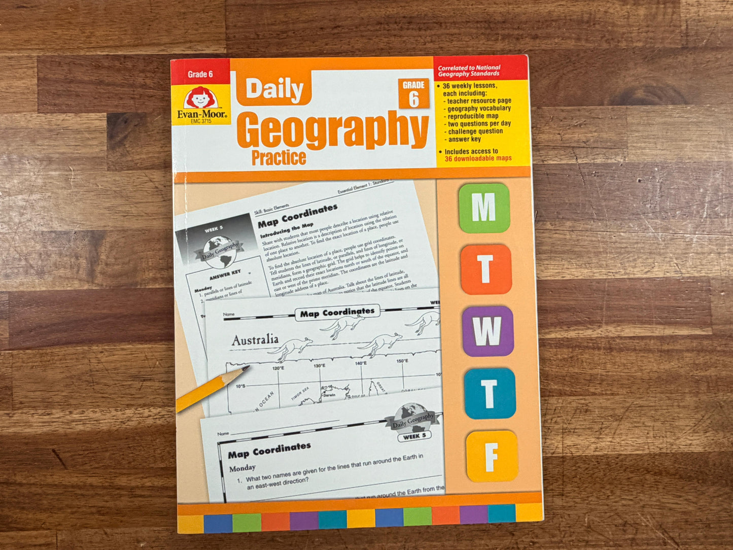 Evan-Moor Daily Geography Practice - Gr 6