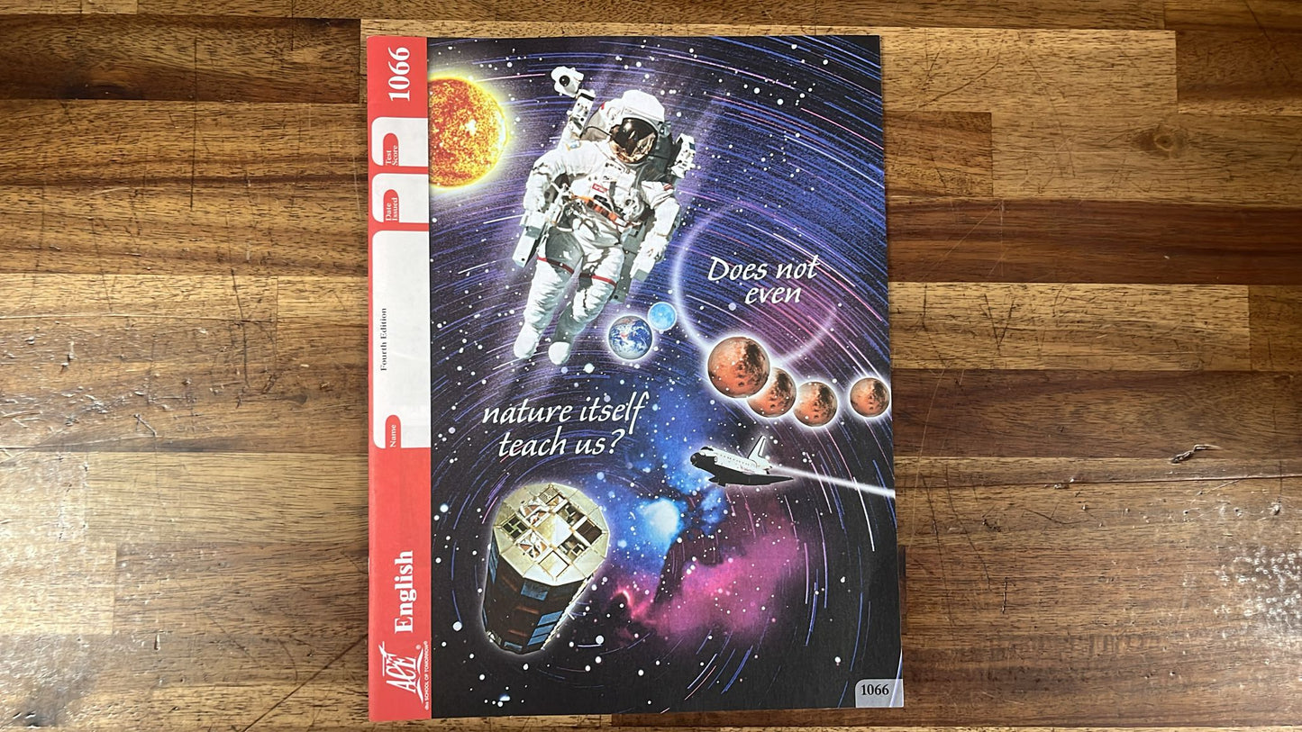 ACE School of Tomorrow English 1066-1068 4th Ed Workbooks