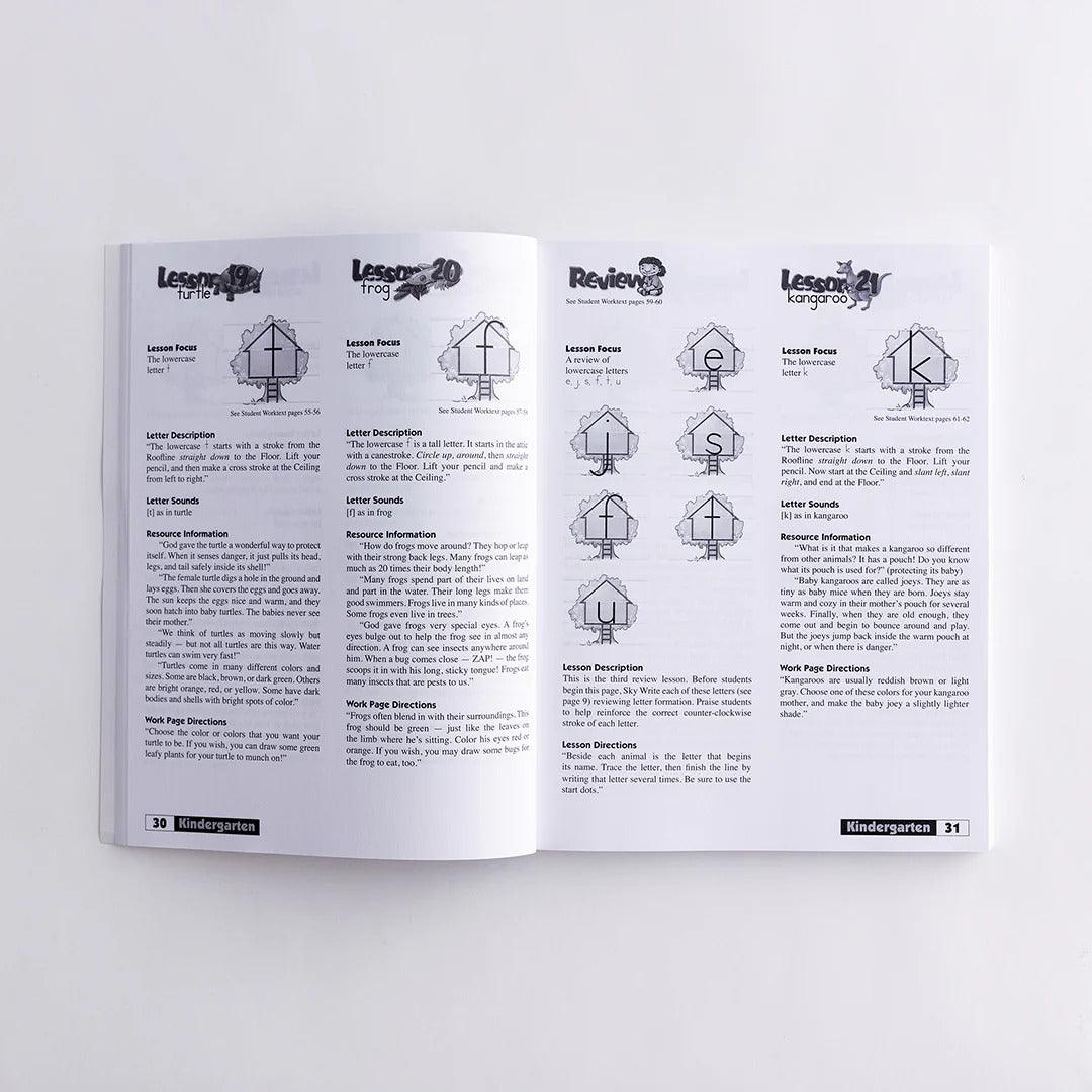 Handwriting 1st-6th Comprehensive Teacher Guidebook