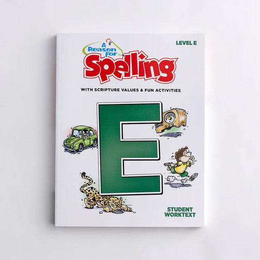 A Reason For Spelling Level E Set, 2nd Edition