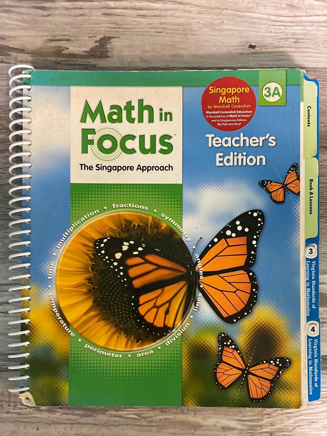 Math in Focus 3A & 3B Student and Teacher Set
