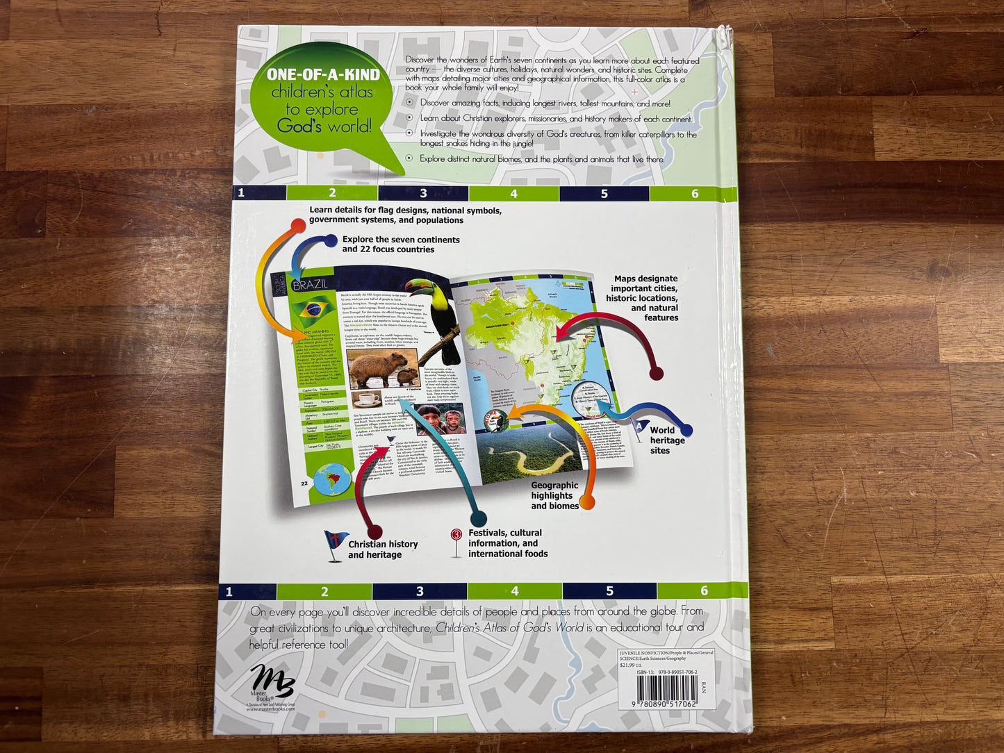 Children's Atlas of God's World by Craig Froman