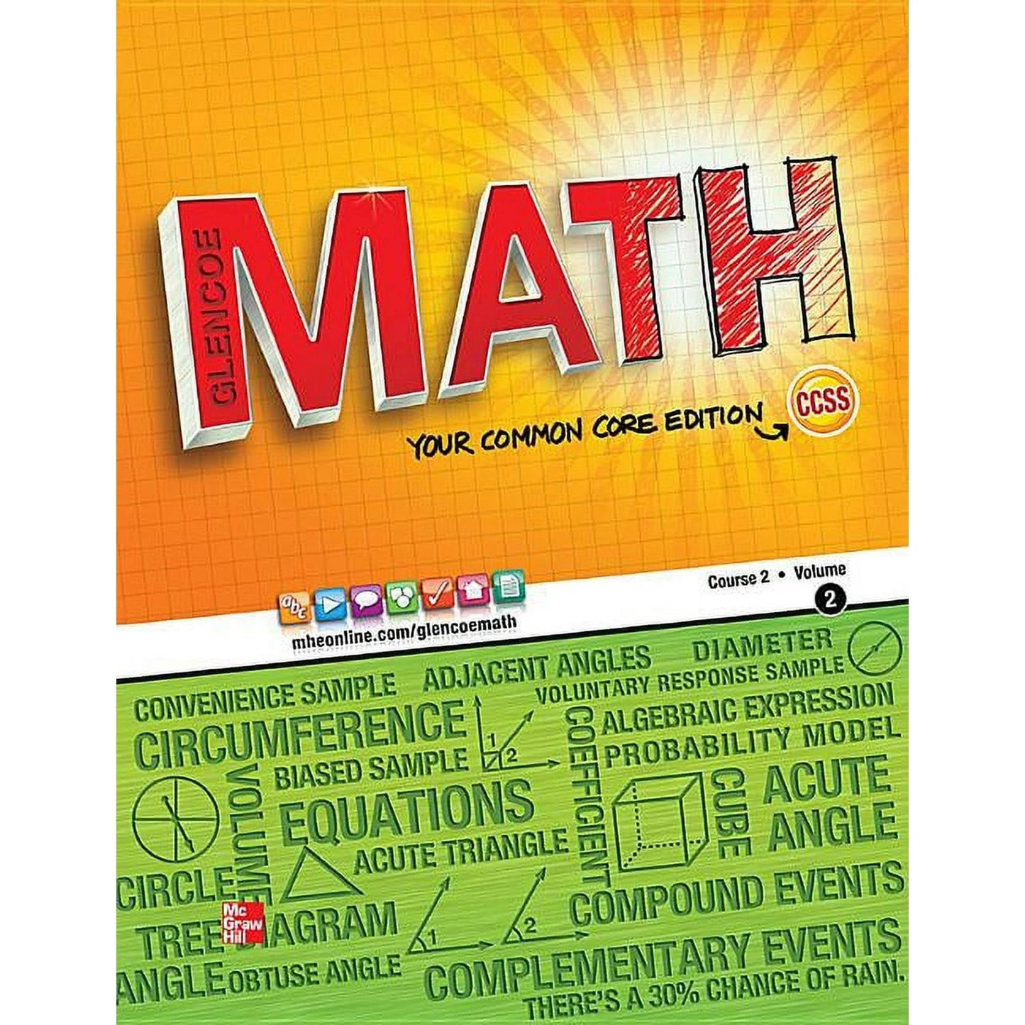 Glencoe Math, Course 2, Student Edition, Volume 2
