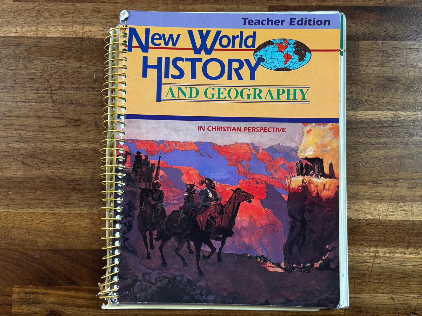 ABEKA New World History and Geography Teacher Edition - USED