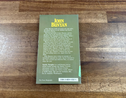 John Bunyan Writer of Pilgrim's Progress by Sandy Dengler