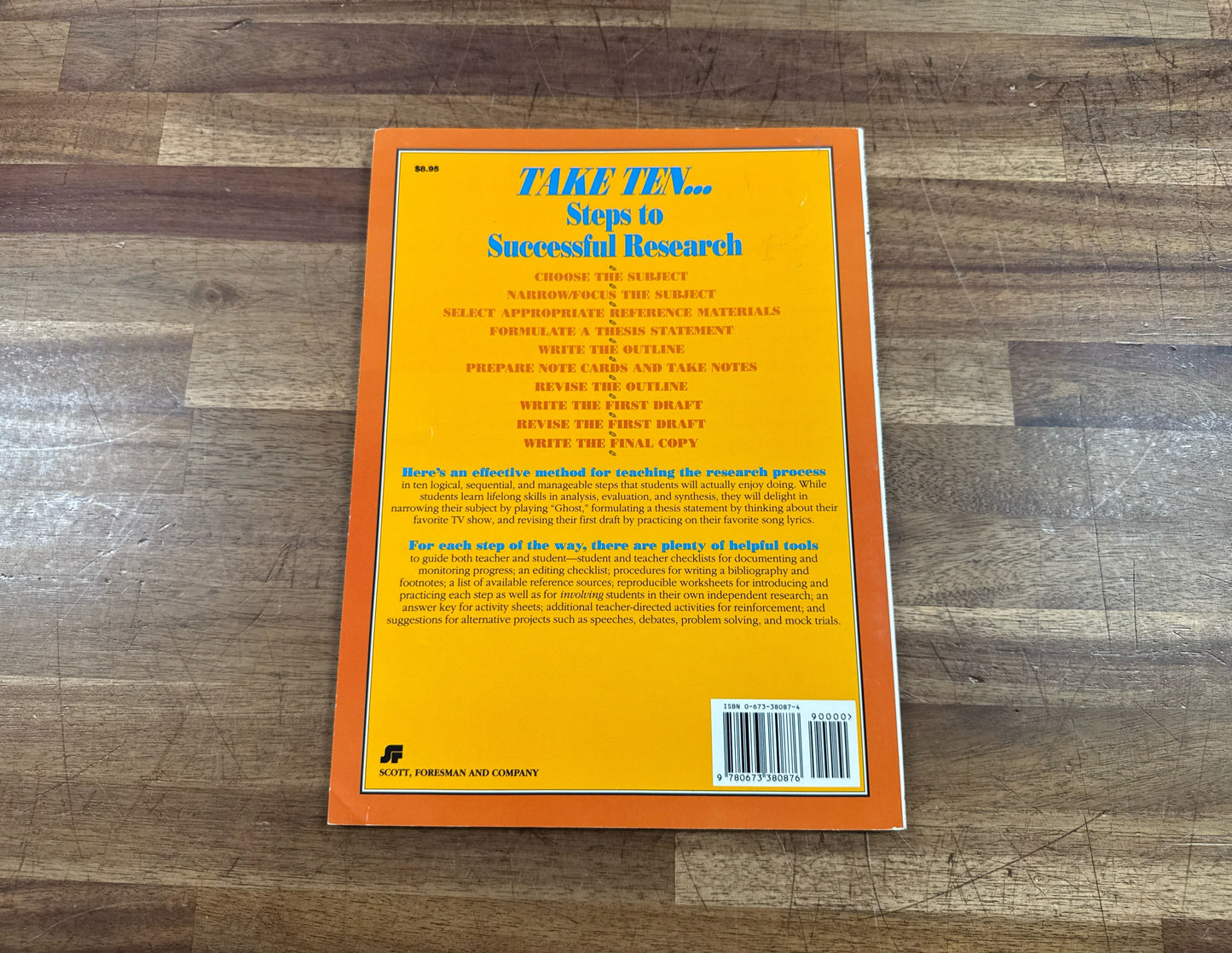 Take Ten...Steps to Successful Research