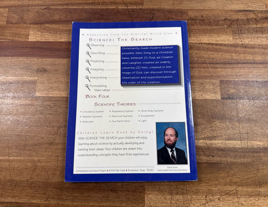 Science The Search - Book 4 Scientific Theories