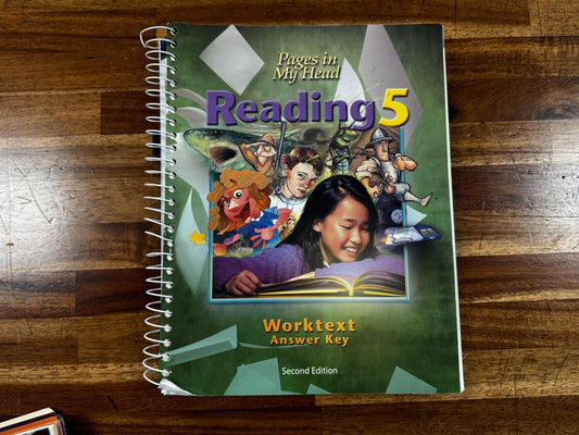 BJU Reading 5 Curriculum "Pages in My Head" SET