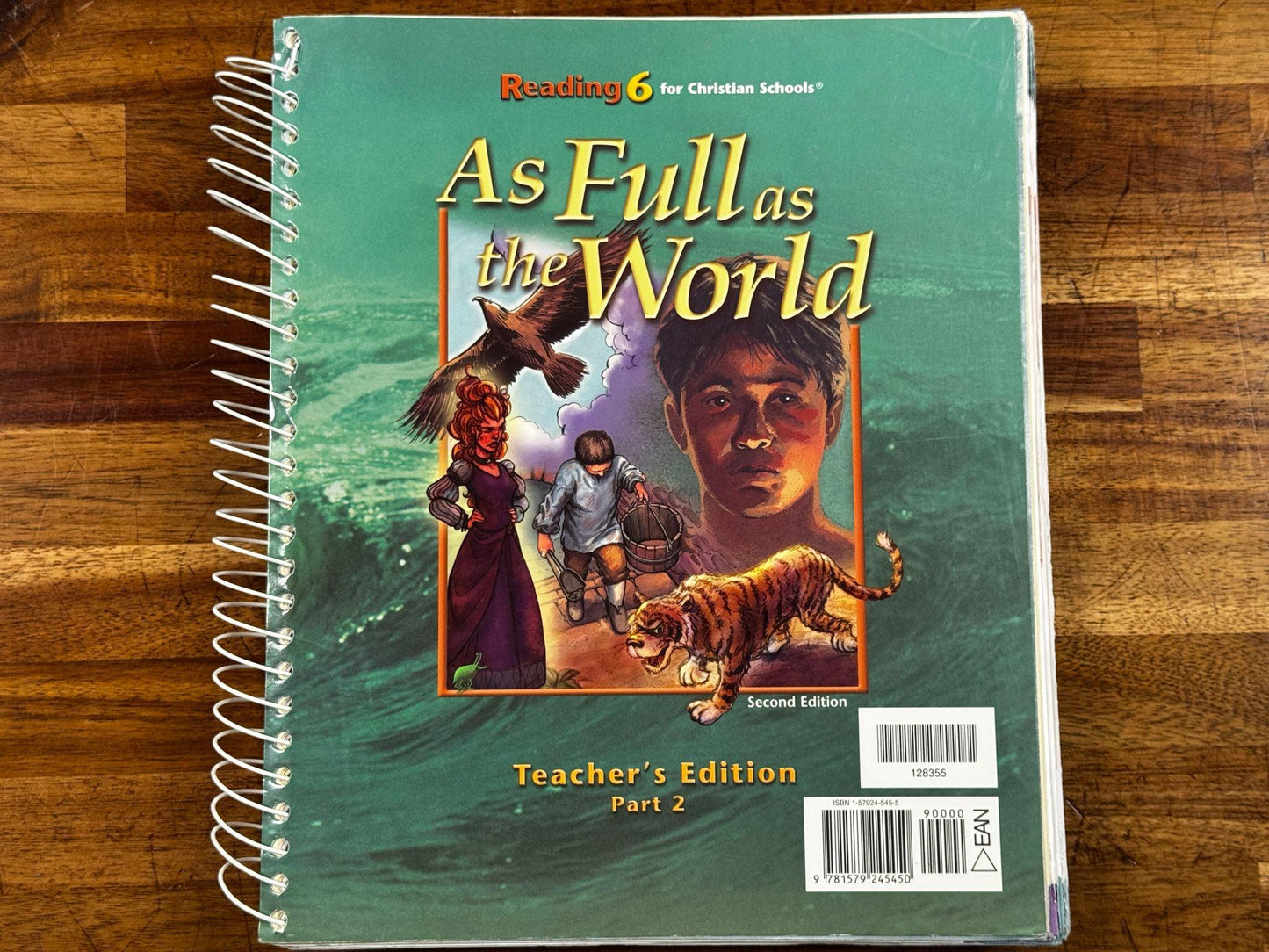 BJU Reading 6 As Full as the World SET