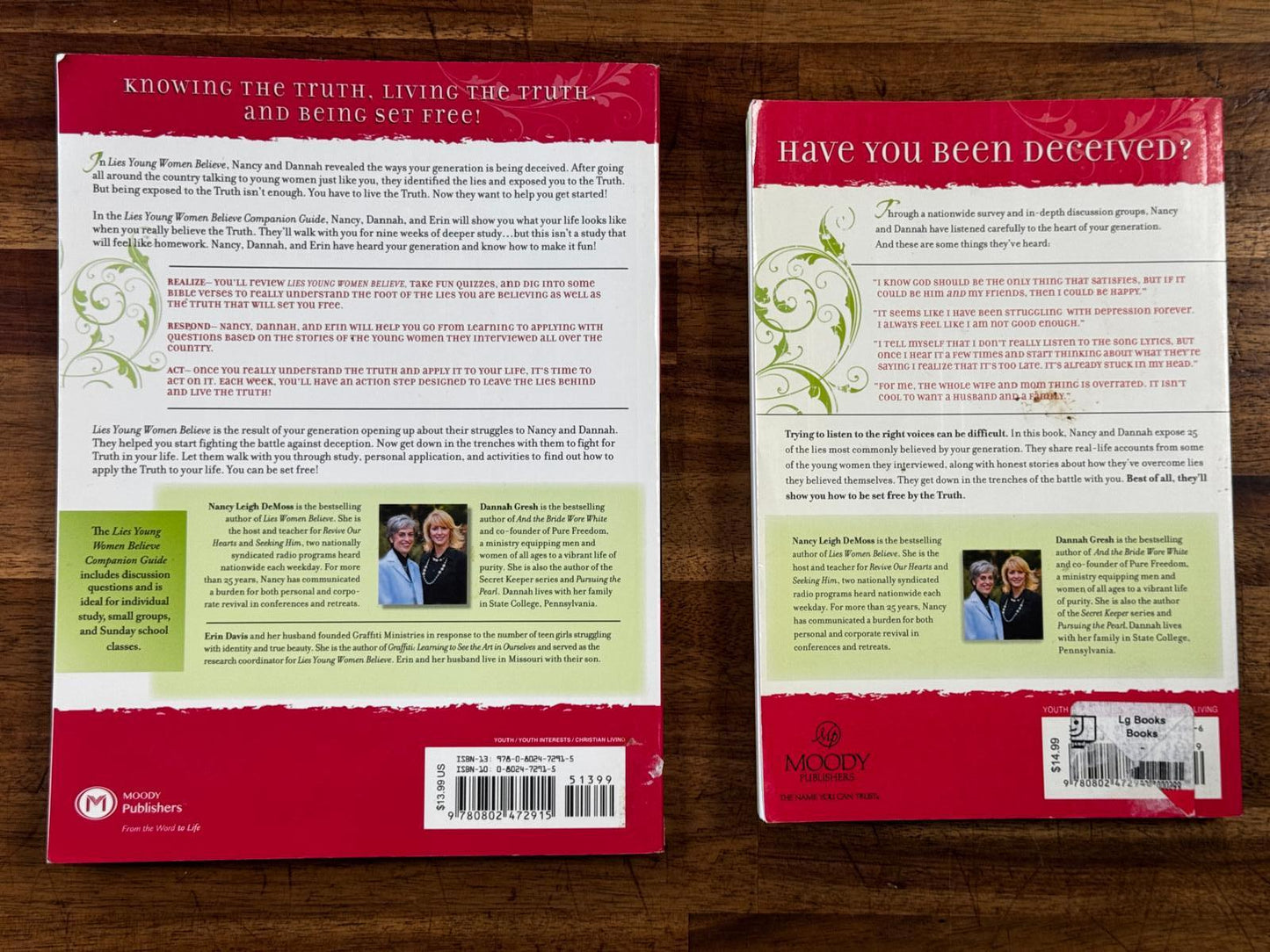 Lies Young Women Believe | Text & Companion Guide (Condition - GOOD)