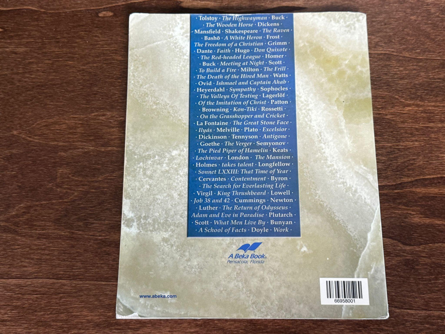 Abeka World Literature Classics for Christians Vol 4 (3rd Edition)