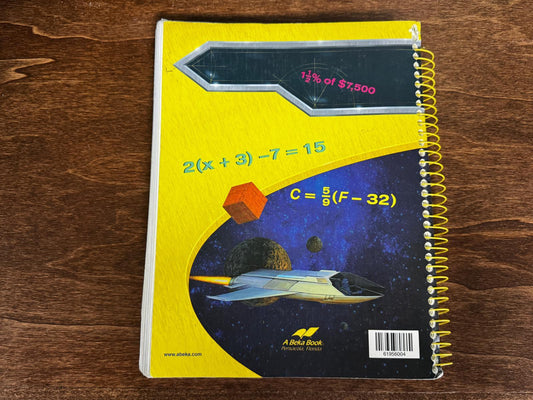 Abeka 3rd Ed Basic Mathematics in Christian Perspective (Teacher's Edition) - CLEAN