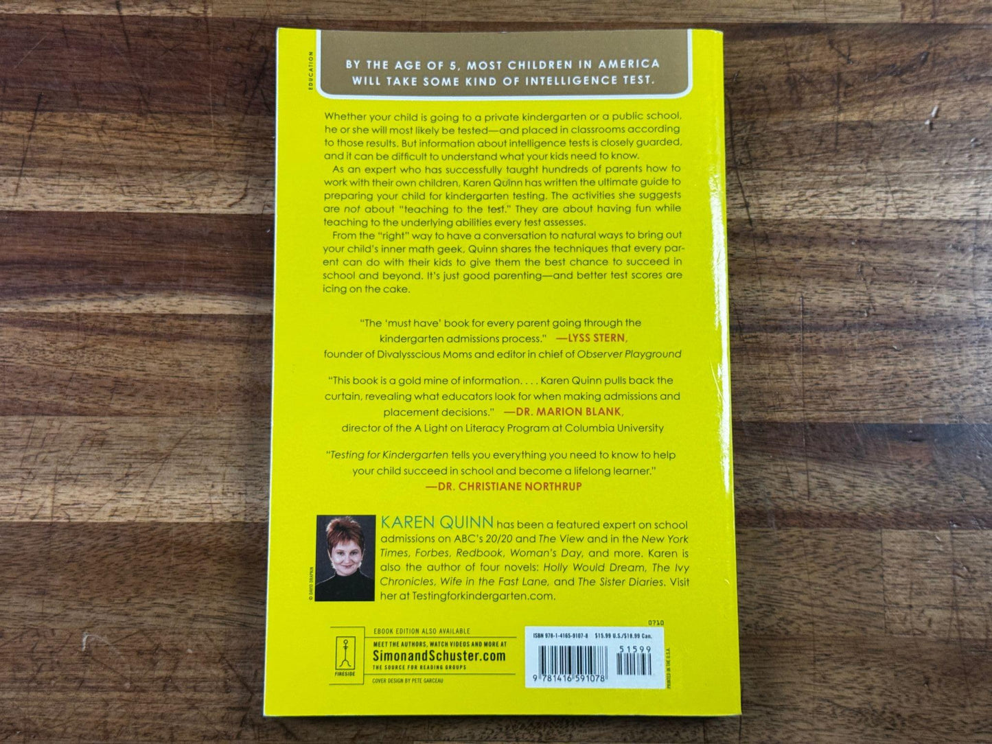 Testing for Kindergarten: Simple Strategies to Help Your Child Ace the Tests (Condition - GOOD)