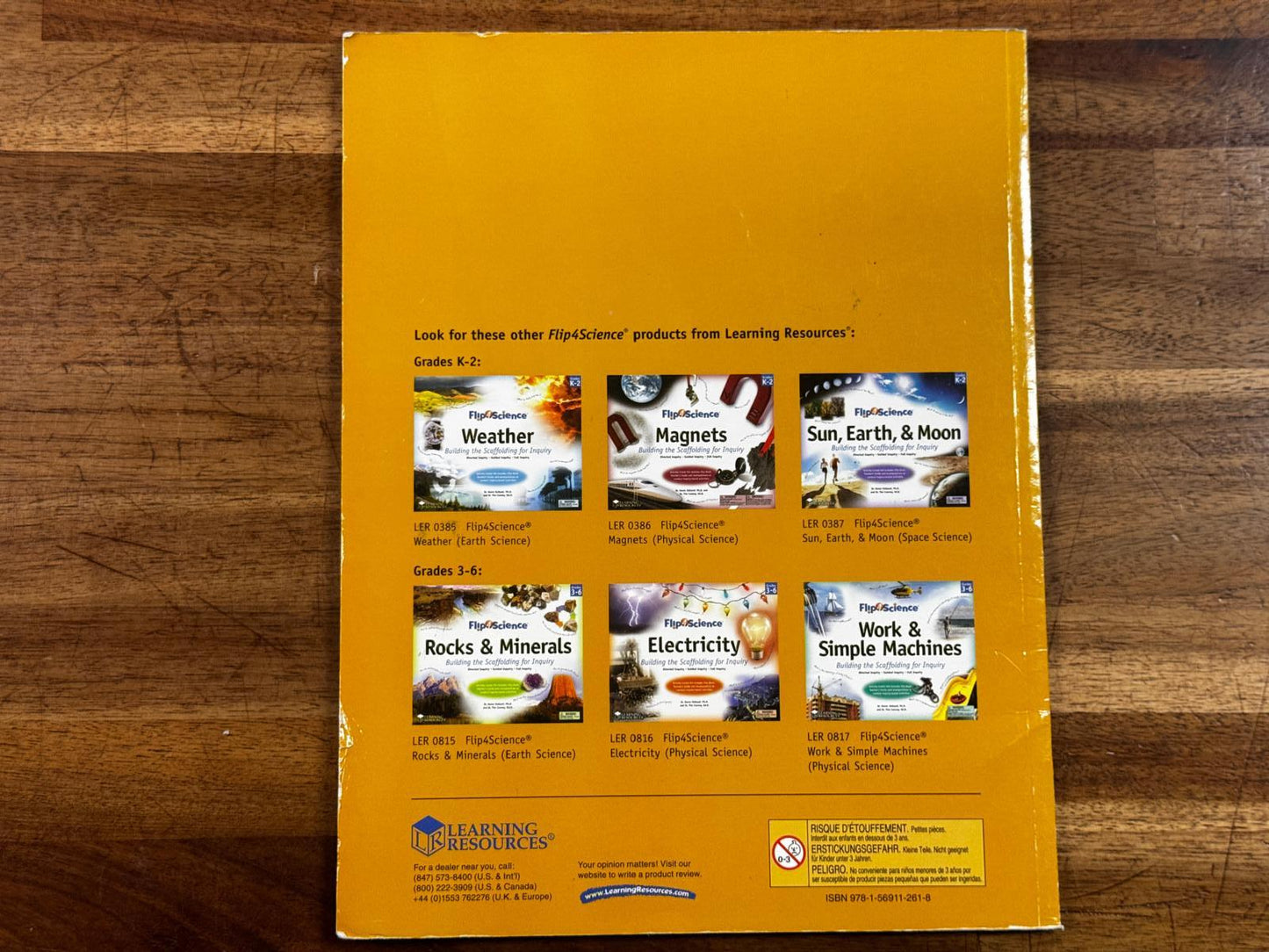 Flip4Science Plants & Animals Grades K-2 - Teacher's Guide - Condition GOOD & CLEAN