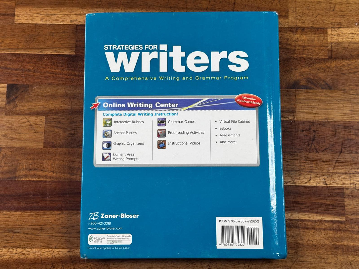 Zaner-Bloser Strategies for Writers 7 - Condition GOOD
