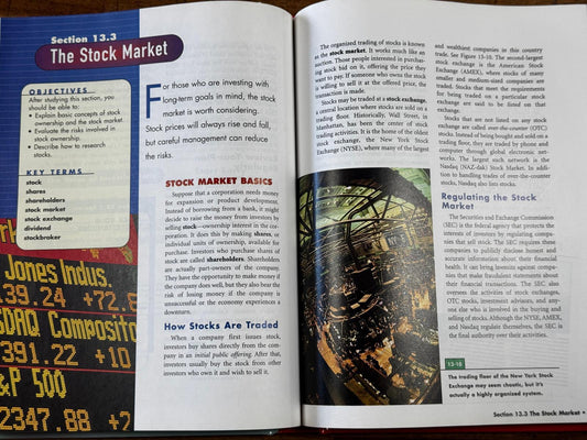 Glencoe McGraw-Hill Consumer Education & Economics - Condition GOOD