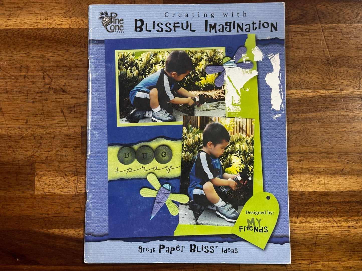 Pine Cone Press Creating with Blissful Imagination - Condition GOOD & CLEAN