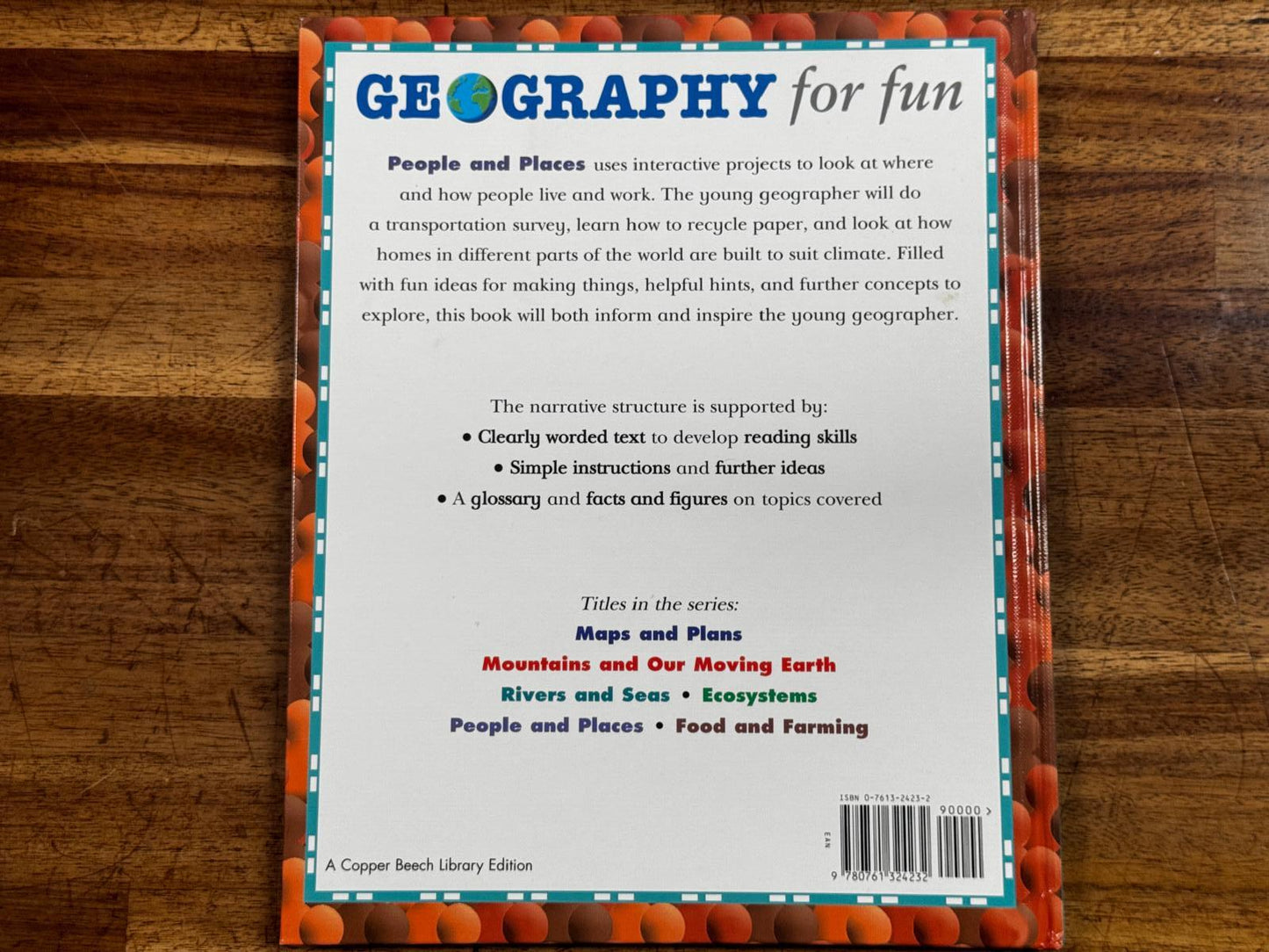 People and Places Geography for Fun (Projects) - Condition GOOD & CLEAN