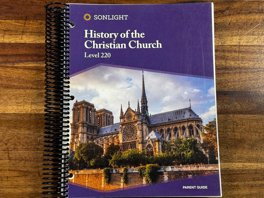 Sonlight History of the Christian Church Level 220 SET - Condition GOOD & CLEAN