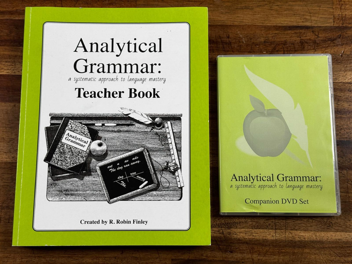 Analytical Grammar Teacher Book & DVD - Condition GOOD & CLEAN