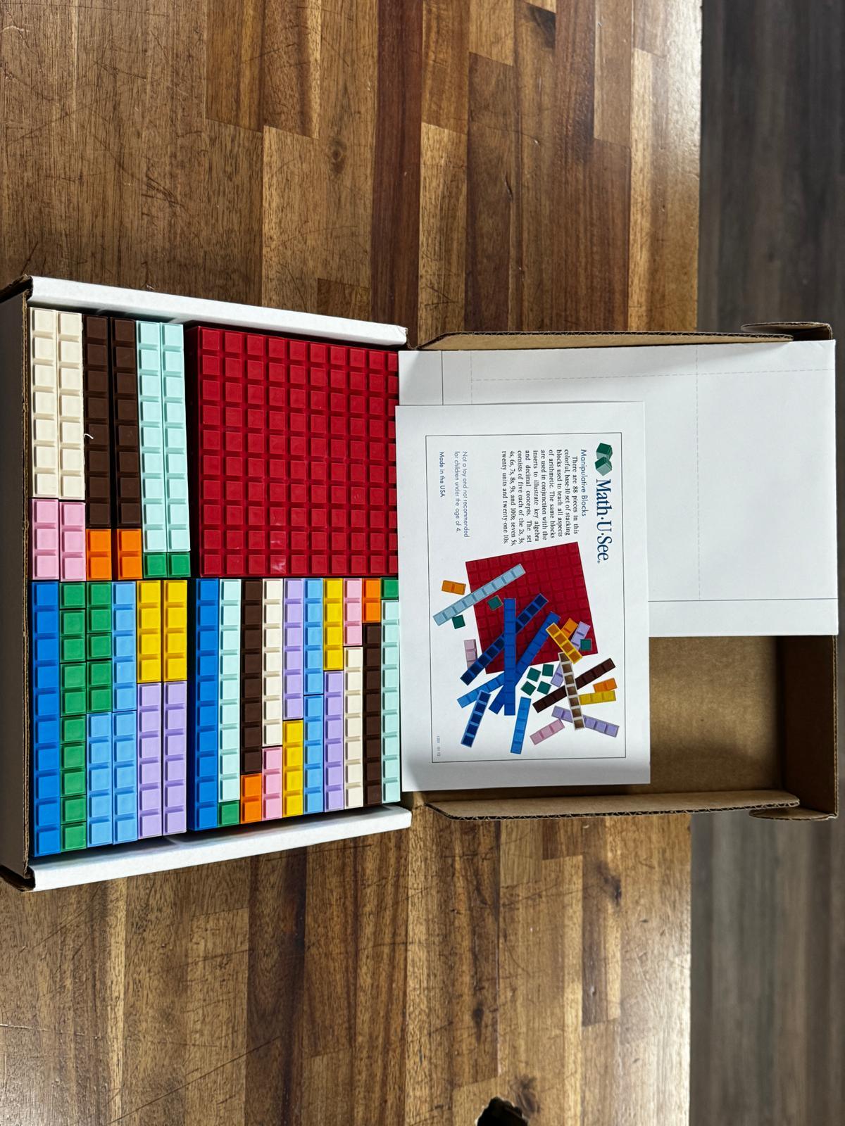 Math-U-See 88-piece Manipulative Set