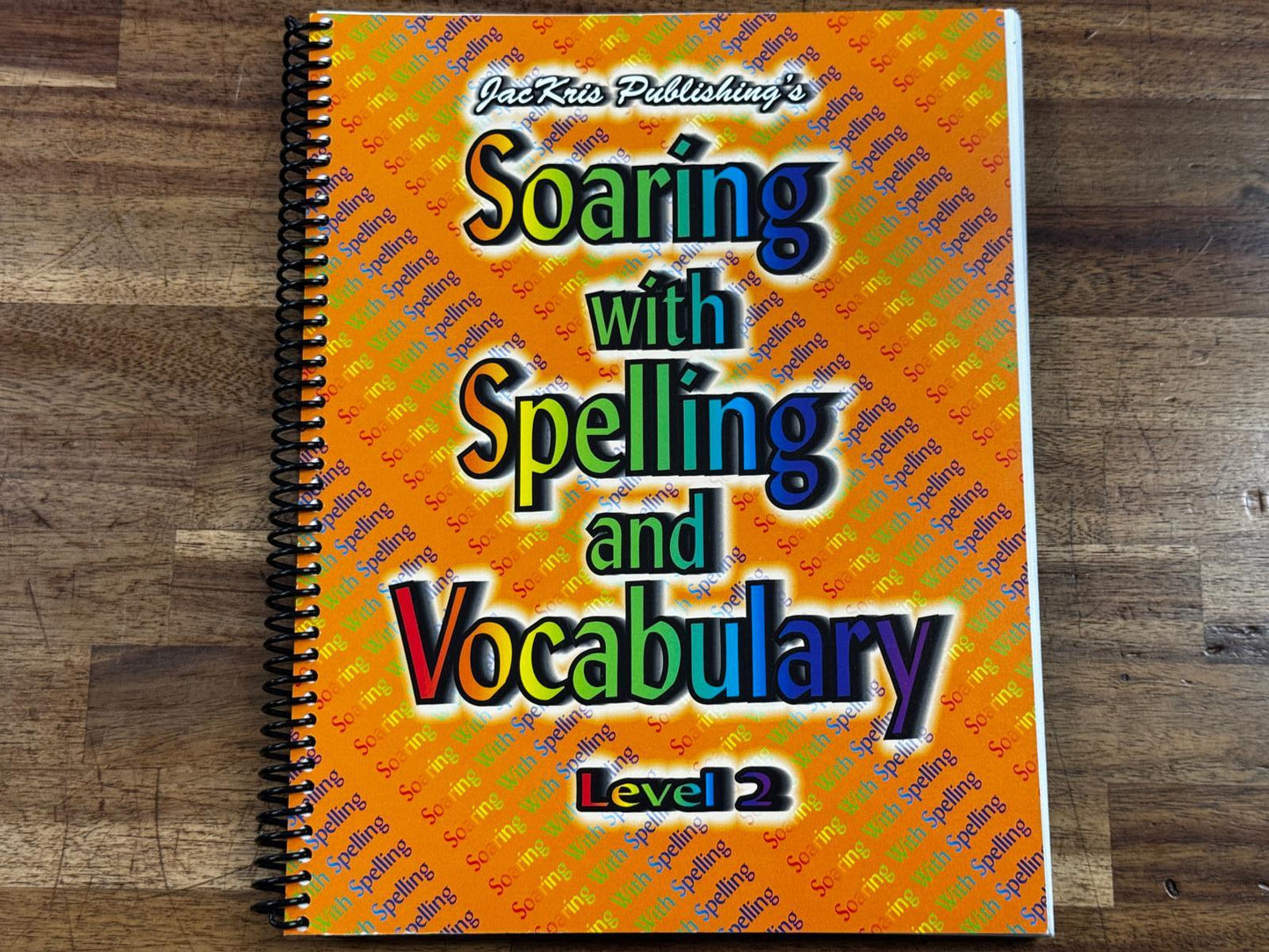 JacKris Publishing's Soaring with Spelling and Vocabulary Level 2 - Condition GOOD & CLEAN