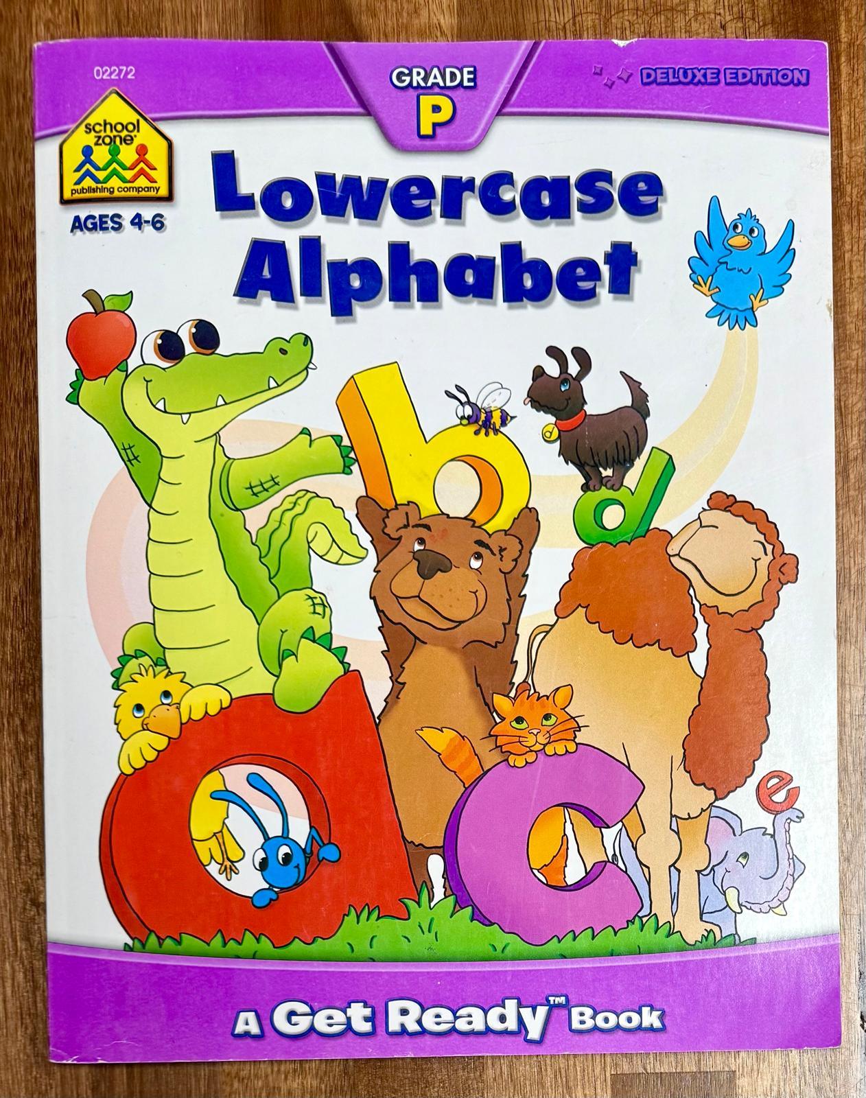 School Zone Lowercase Alphabet - CONDITION Fair & Clean