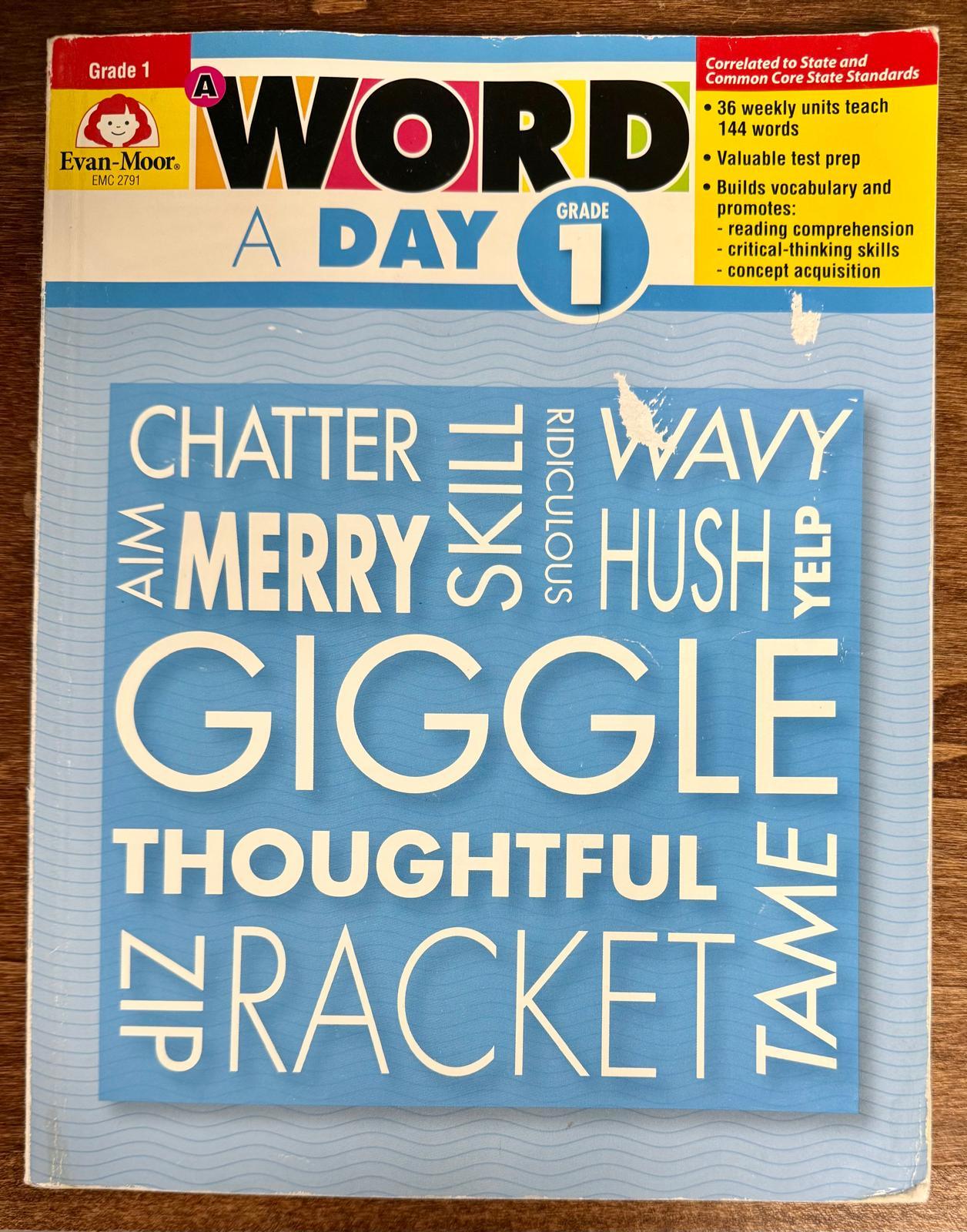 Evan-Moor A Word a Day Grade 1