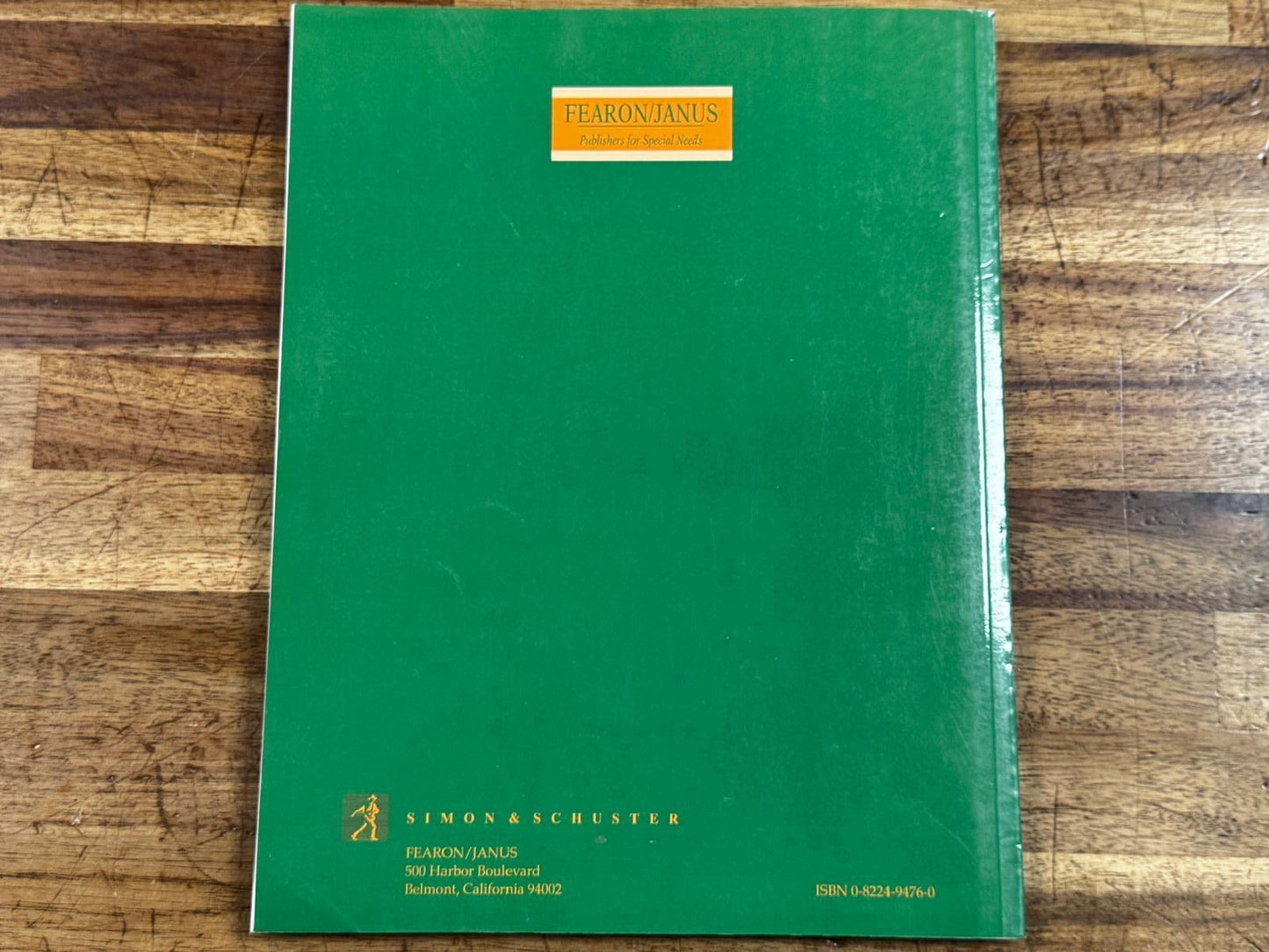 Vocabulary Meaning and Message (Fearon/Janus)